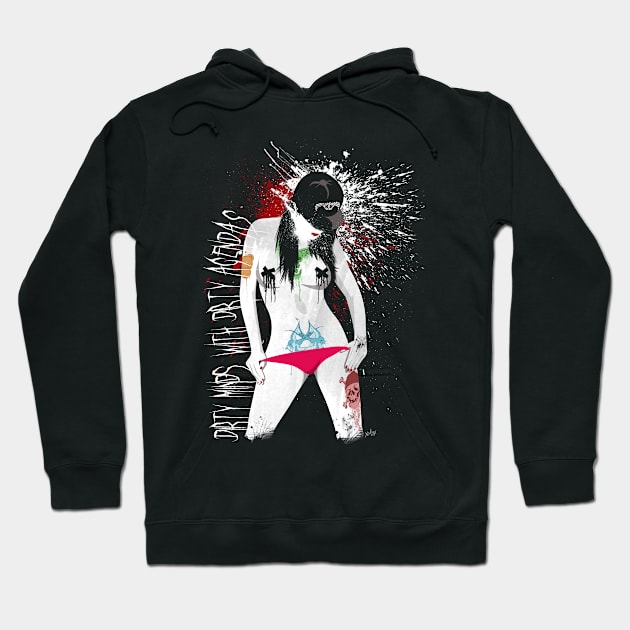 DEADBUNNEH - Dirty Minds Hoodie by DEADBUNNEH